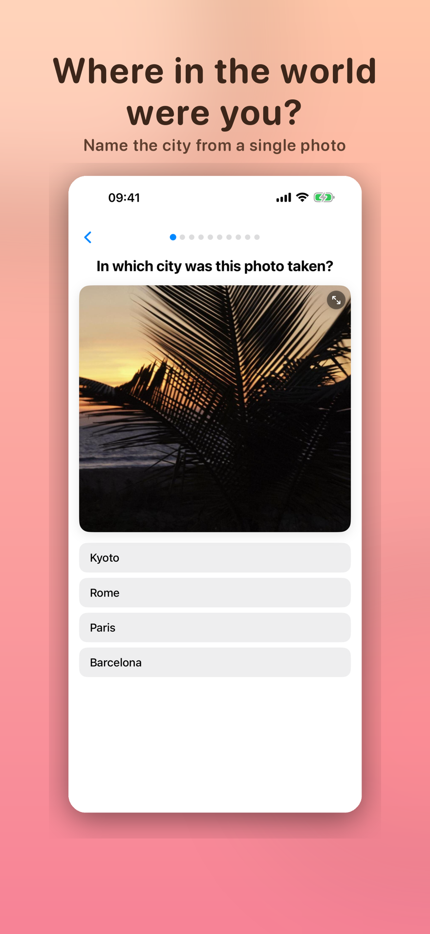 City Challenge — where in the world were you?